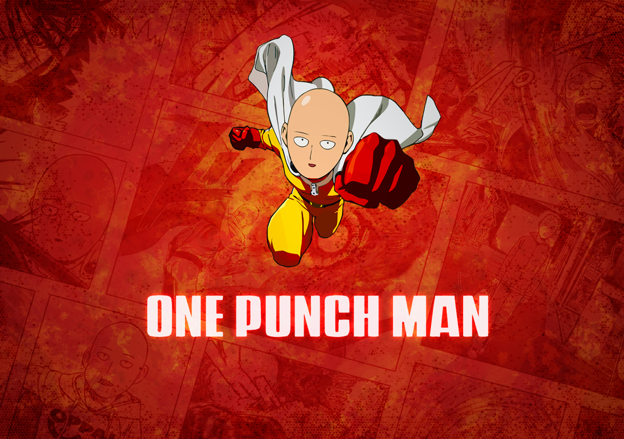 One Punch Man Desktop Wallpaper 4K