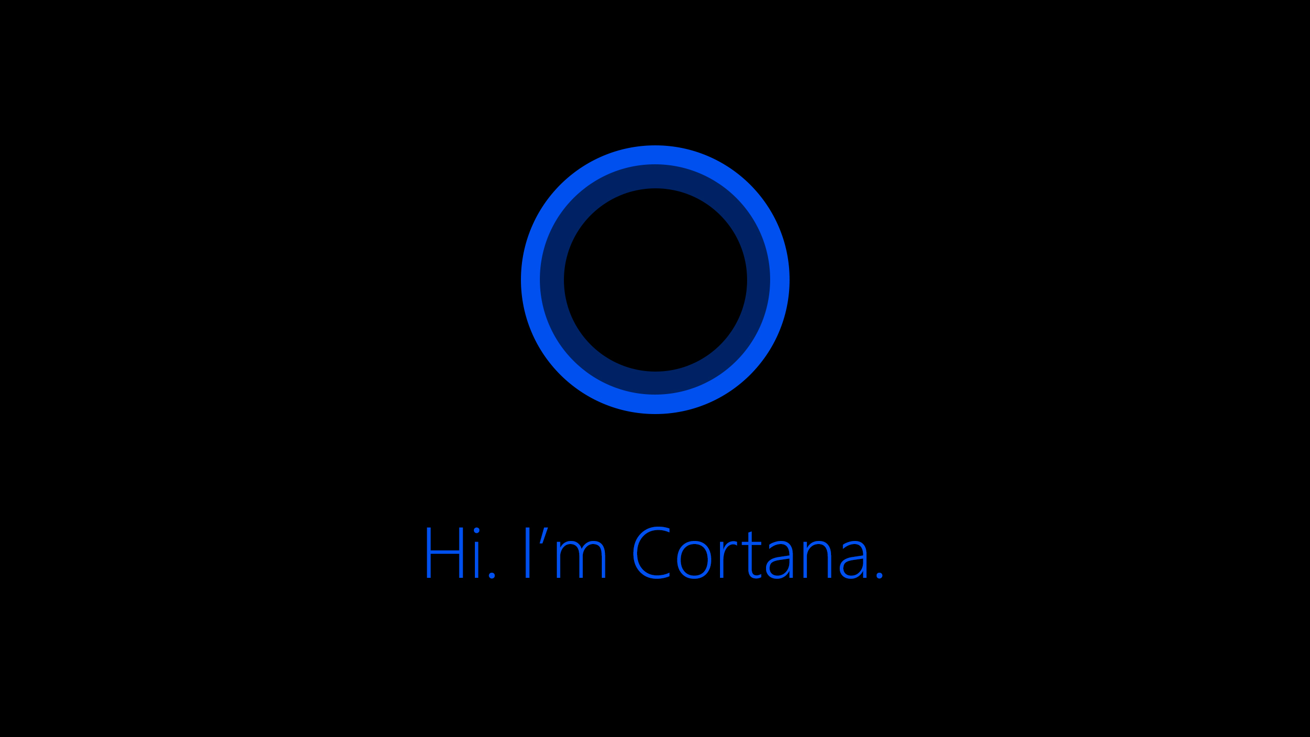 Hi I M Cortana By Ljdesigner