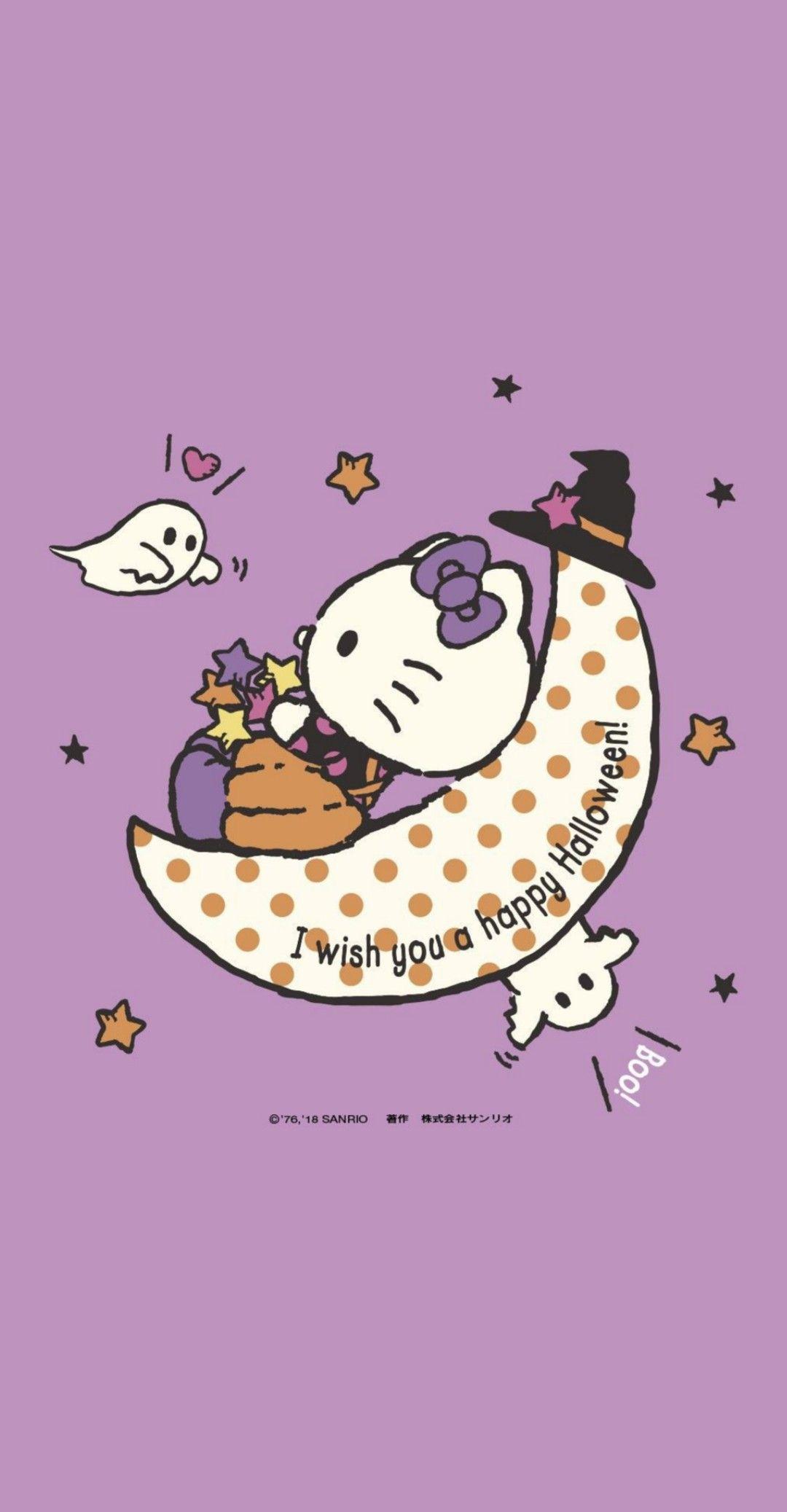 Hello Kitty Halloween Wallpaper iPhone