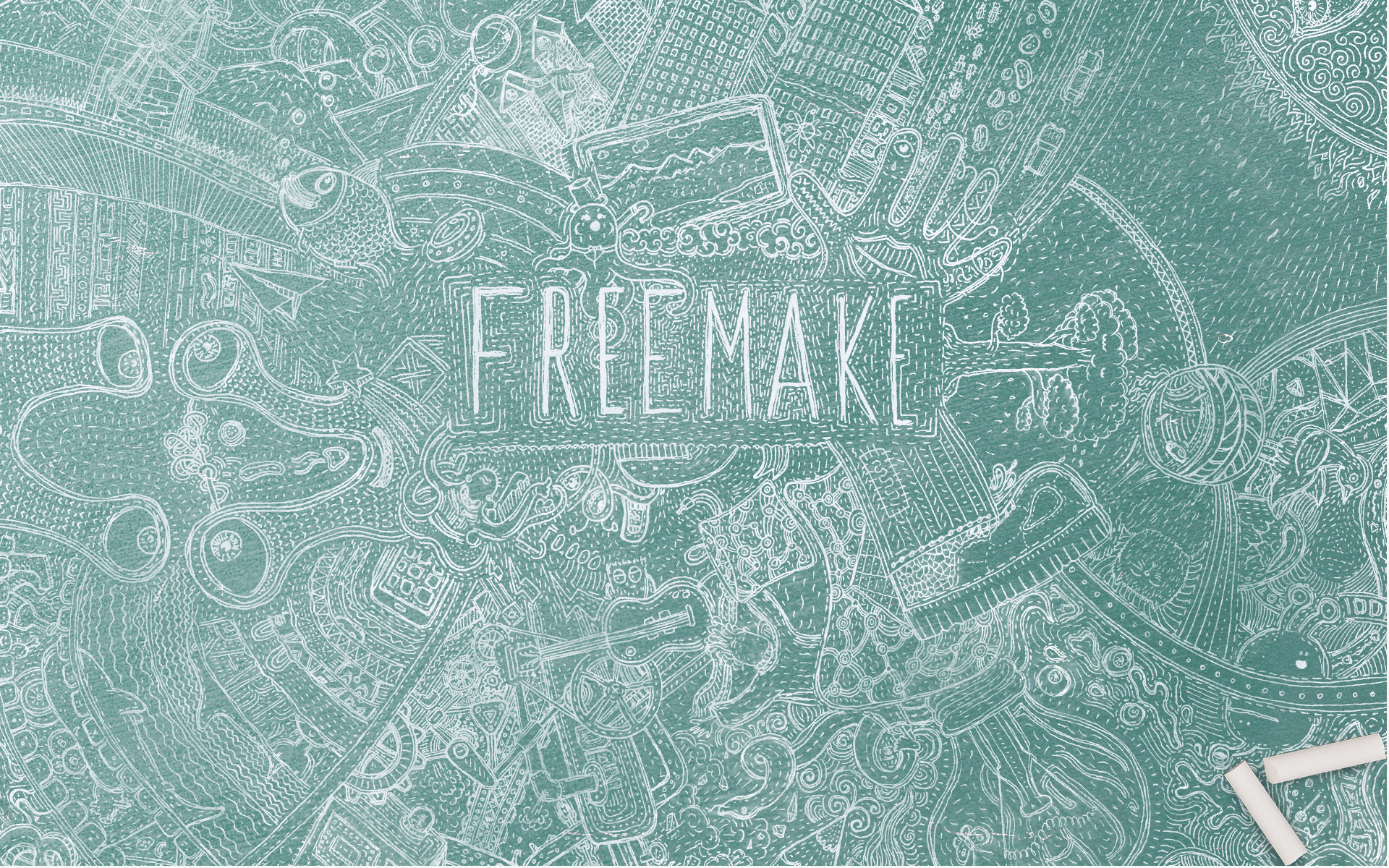 Chalkboard Wallpaper HD