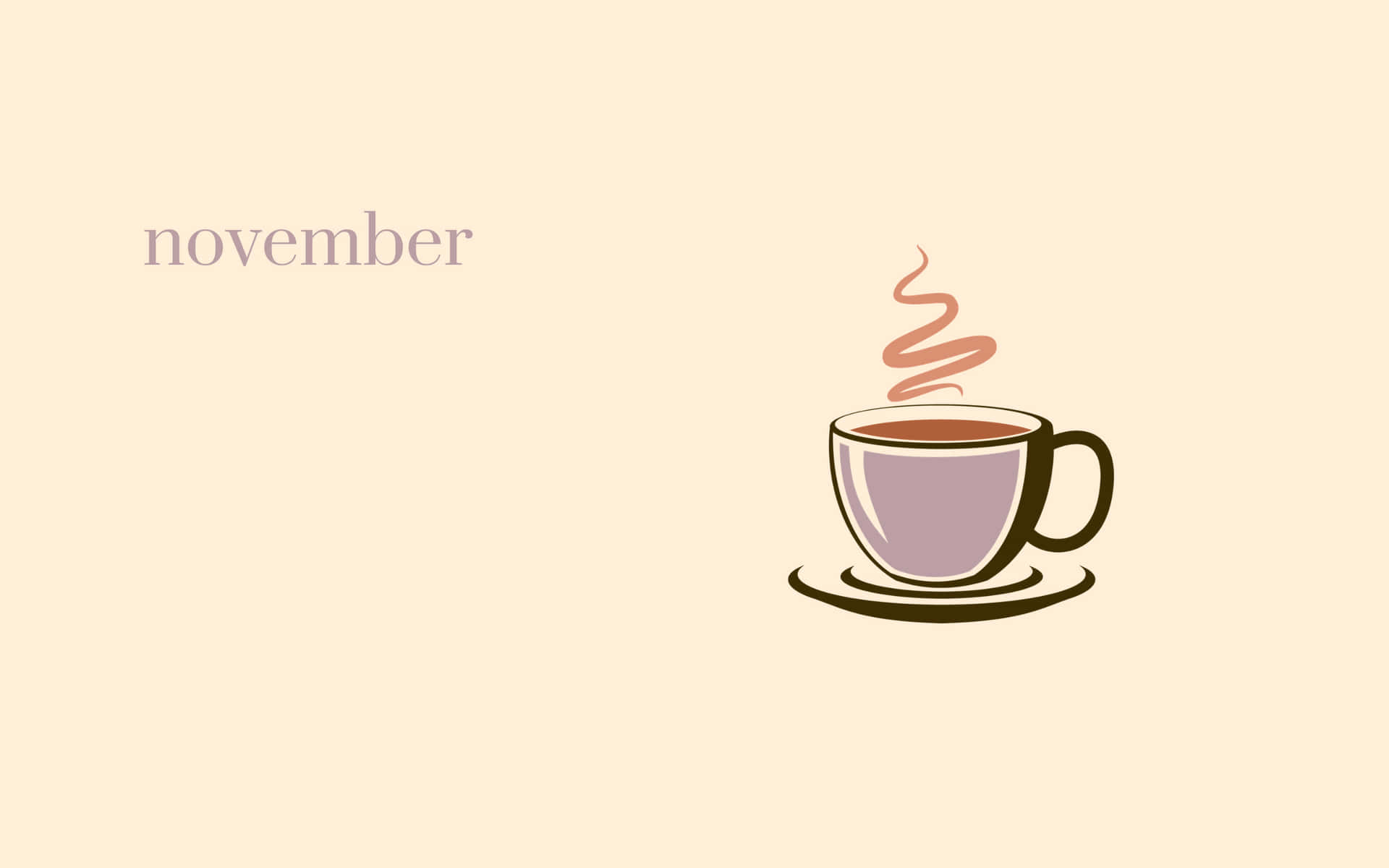 Aesthetic November Wallpaper