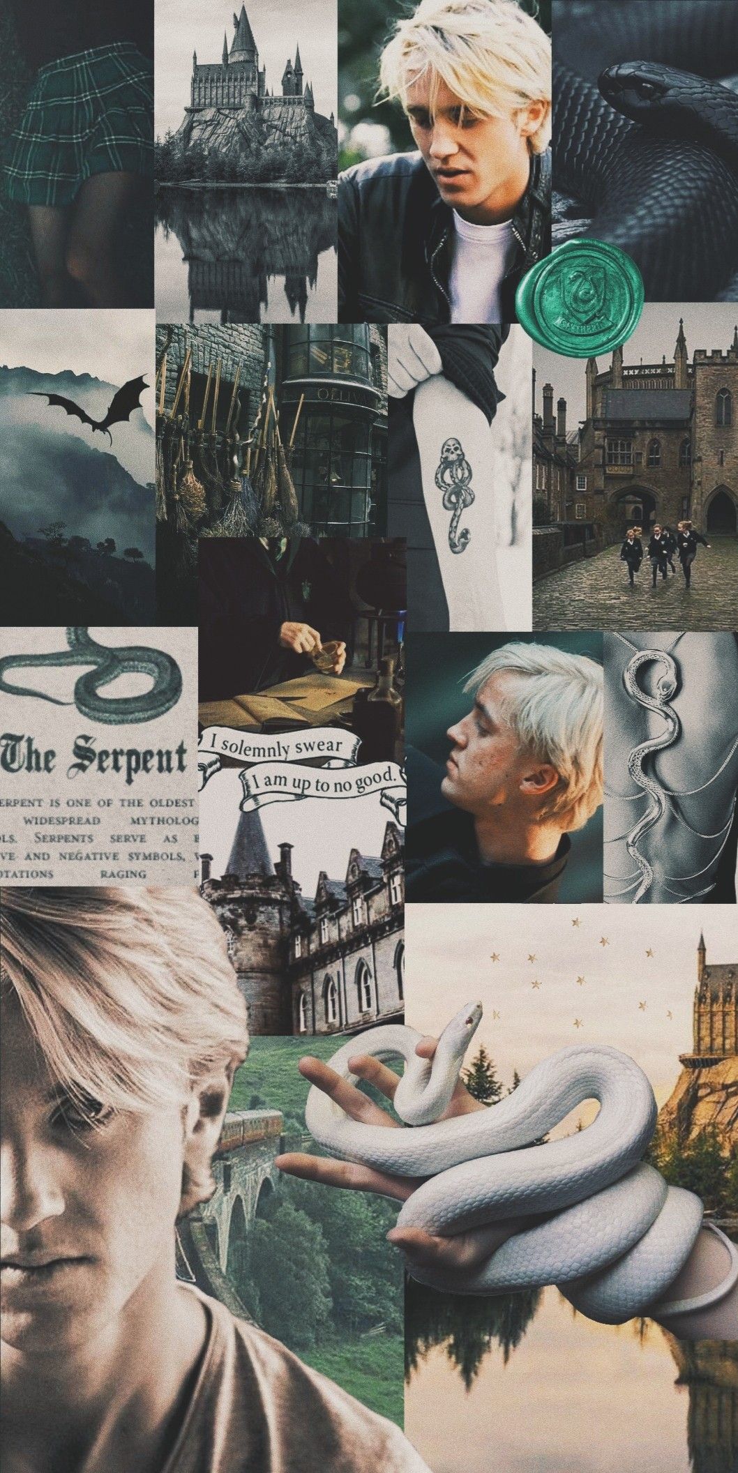 Draco Malfoy Aesthetic Wallpaper