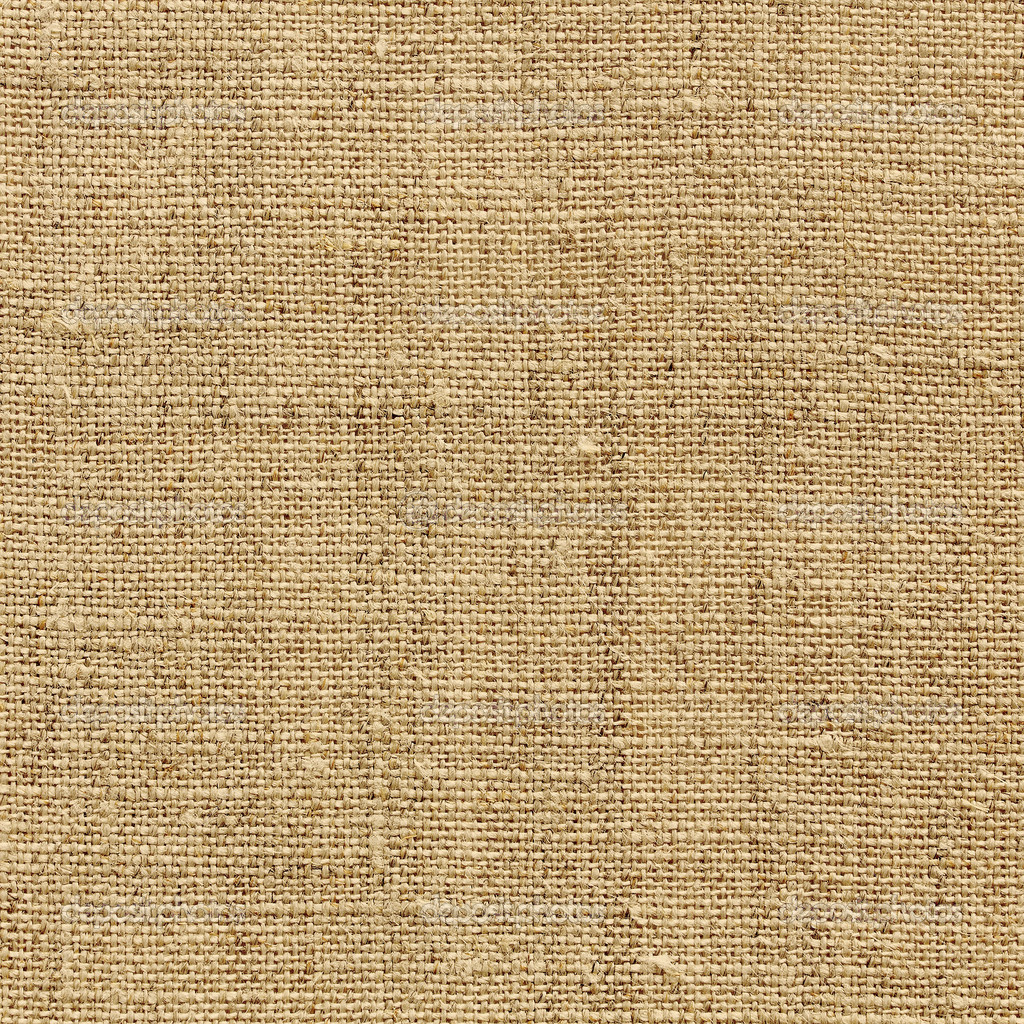 Yellow Linen Texture For The Background Stock Photo