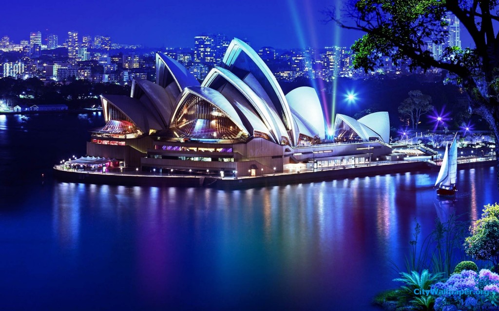 Most Beautiful Australia Sydney Opera House Wide HD