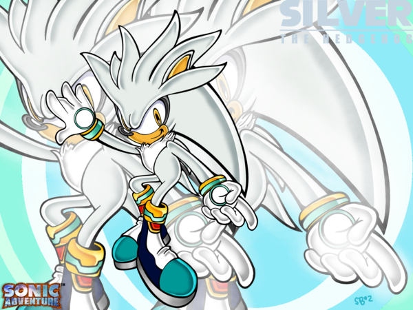 Silver the Hedgehog Wallpaper by Silver 4ever Club on