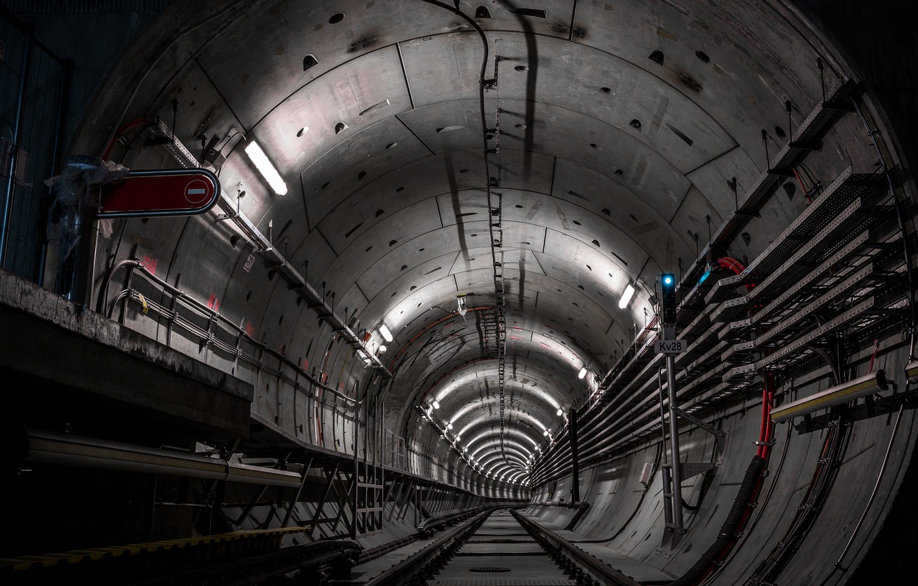 Wallpaper Dark Tunnel Metro Image For Desktop Section