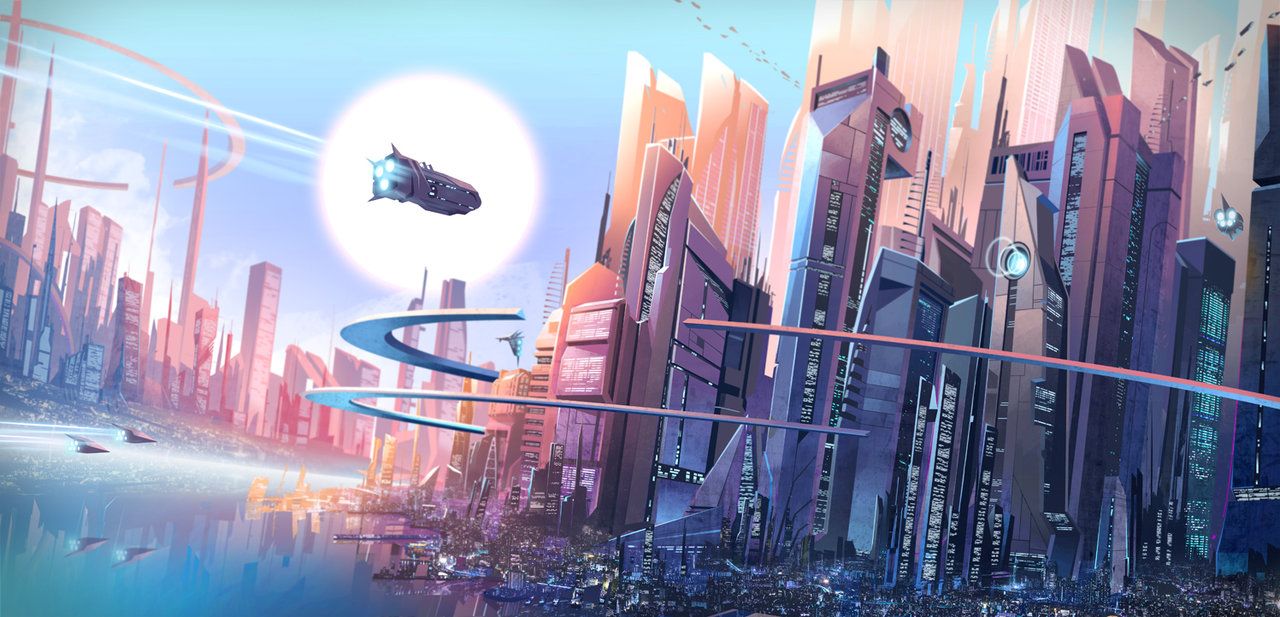 Utopian Metropolis By Francoyovich Futuristic City