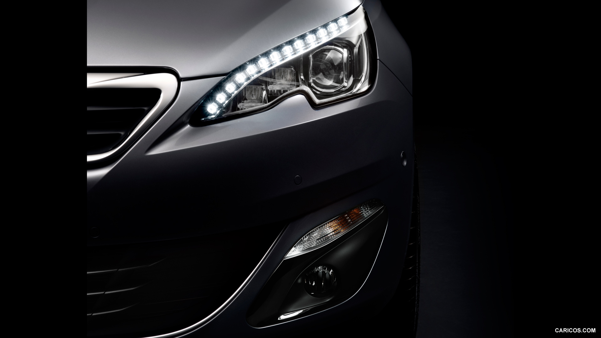 Peugeot Headlight HD Wallpaper