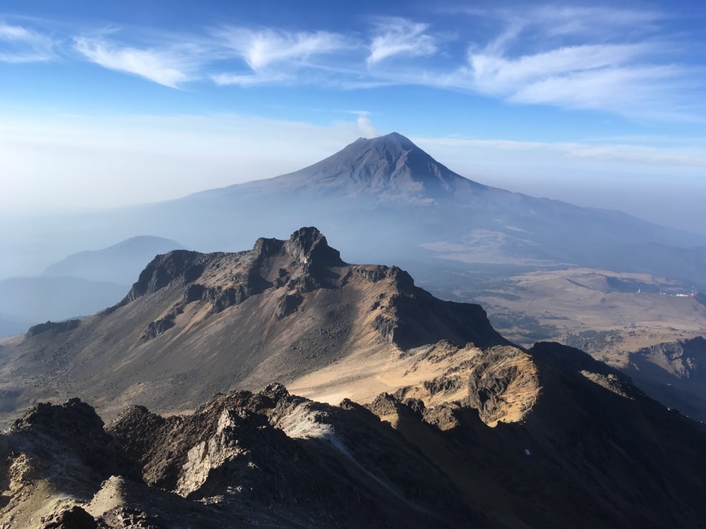 Volcanos Amacuil Catl And Popocat Petl Background Pictures