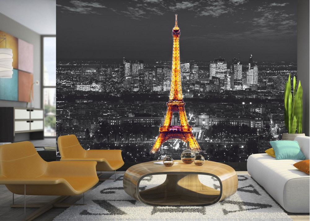 Murals Creative Collection Cityscapes Wall Mural Eiffel Tower