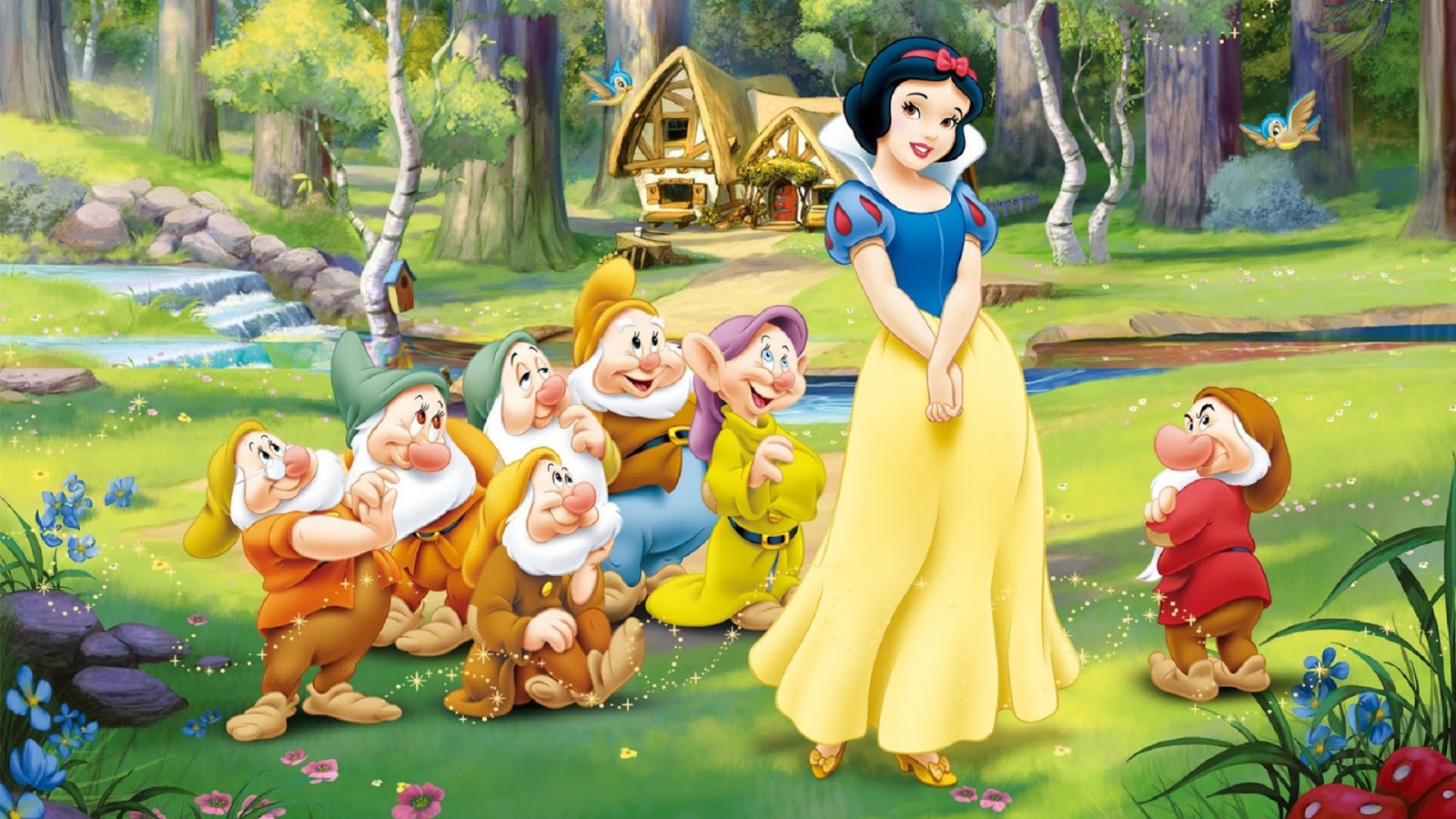Snow White HD Widescreen Wallpaper
