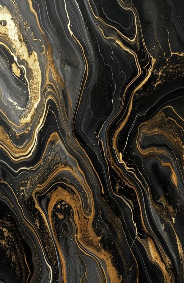 Black And Gold Marble Wallpaper