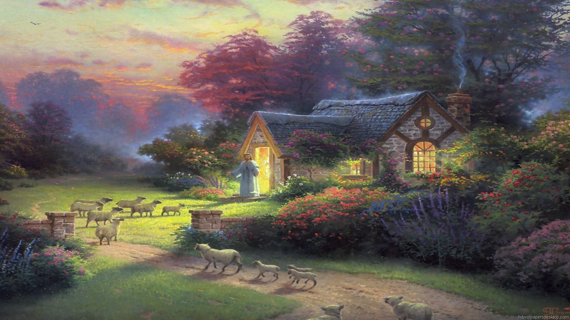 Thomas Kinkade Wallpaper and Screensavers - WallpaperSafari