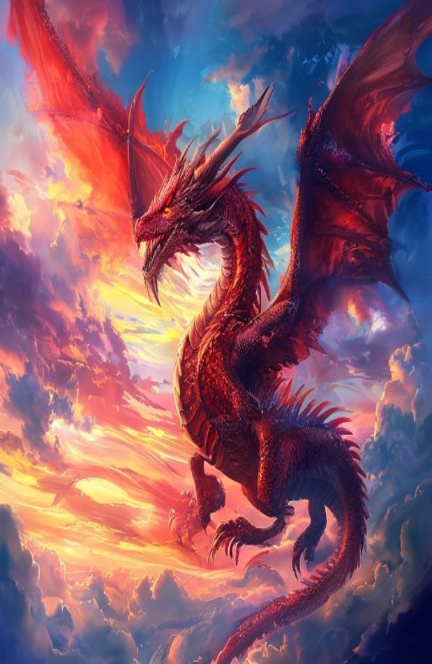 Red Dragon Wallpaper Hd