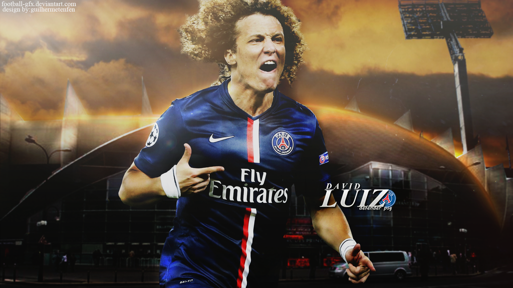 Wallpaper David Luiz By Football Gfx