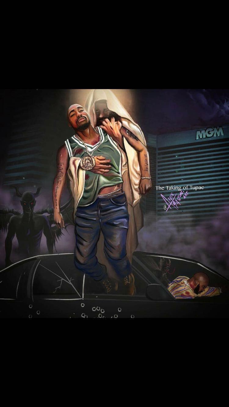 Dope Tupac And Xxxtentacion Wallpaper On