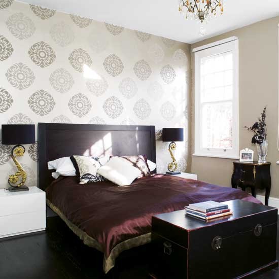 Bedroom Designs Statement Wallpaper Housetohome Co Uk