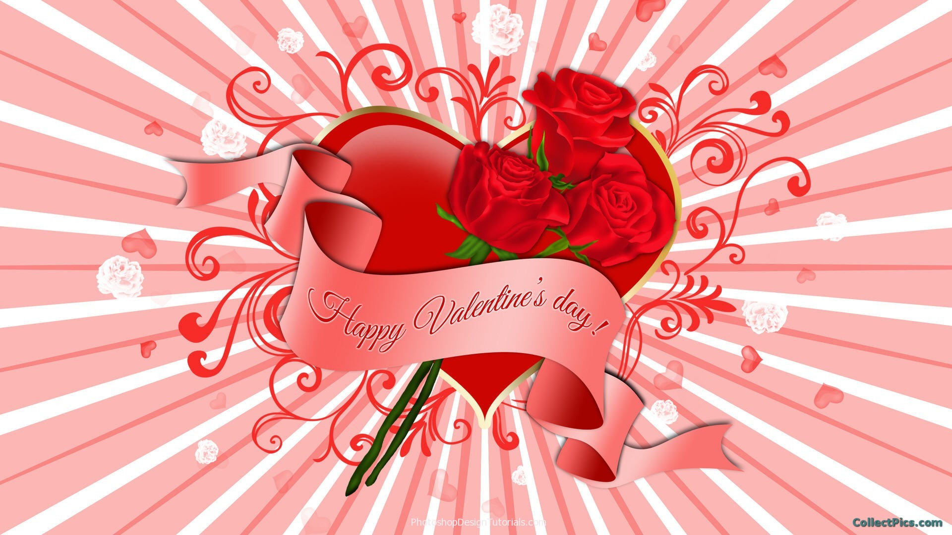 Cool Dekstop Happy Valentines Day Holiday Wallpaper With