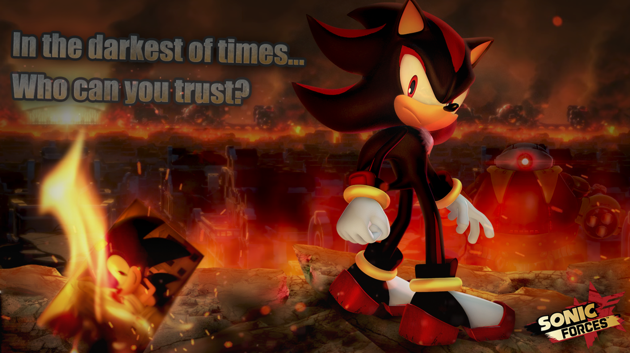 Shadow Friend Or Foe Sonic Forces Wallpaper By Nibroc