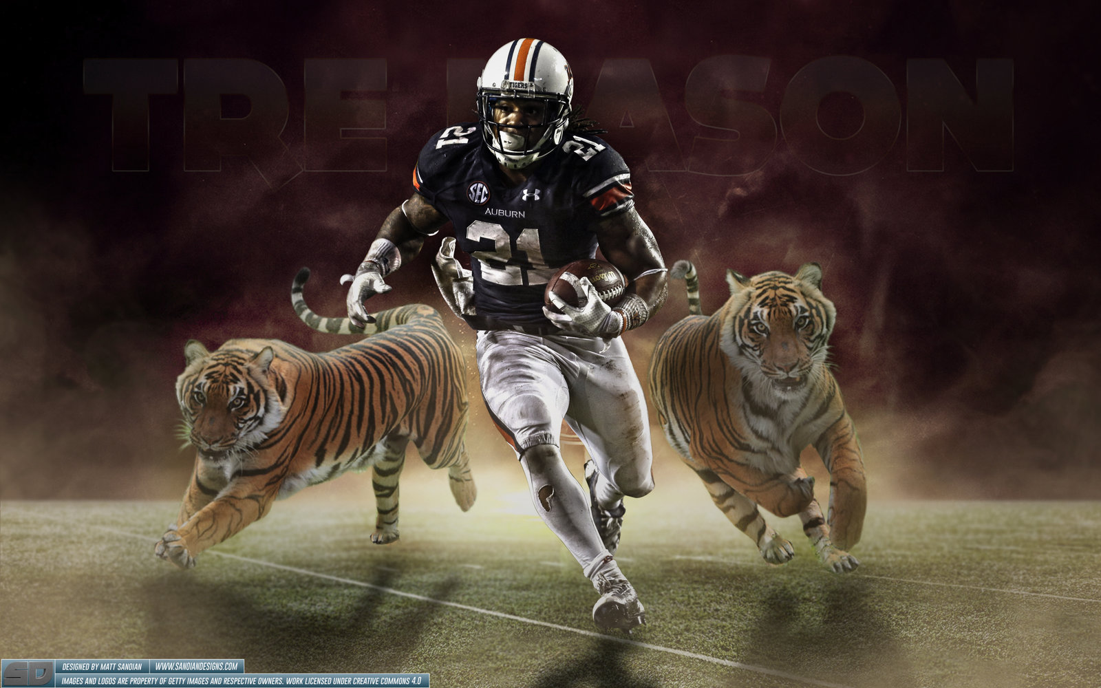 Auburn Tigers Logo Wallpaper By