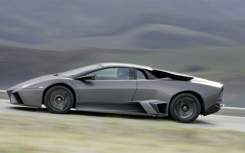 Widescreen Lamborghini Reventon Top Gear Wallpaper