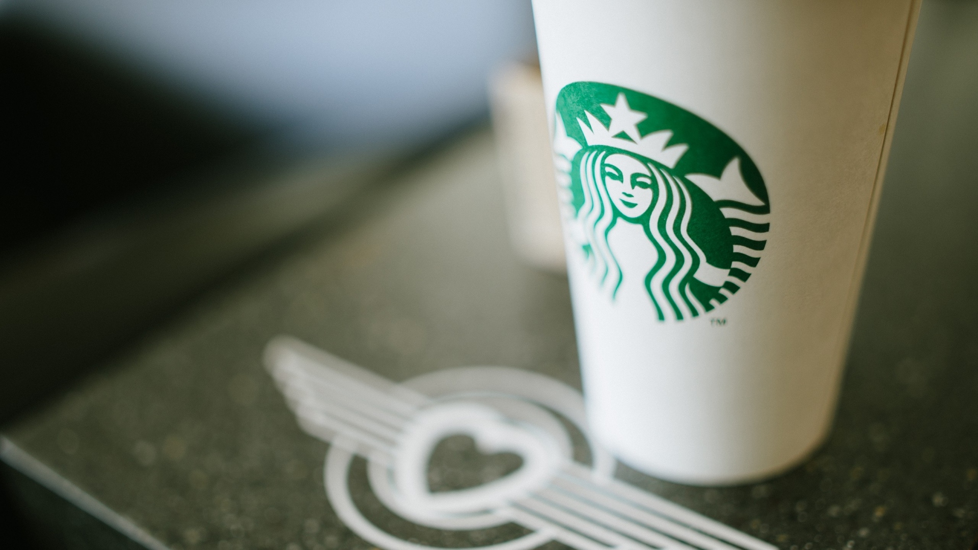 Starbucks Coffee Cup Logo Hd Wallpaper