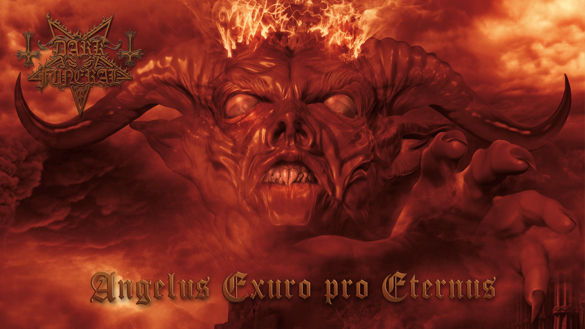 Demon Fire Occult Satan Wallpaper