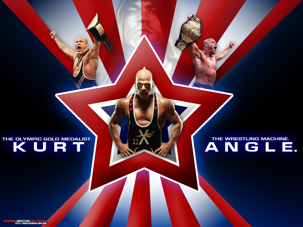 TNA Kurt Angle Wallpaper wwwunchained wwecom A wallpap Flickr