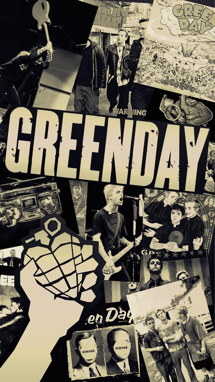 I Made This Wallpaper In The Style Of Greendayauthority On