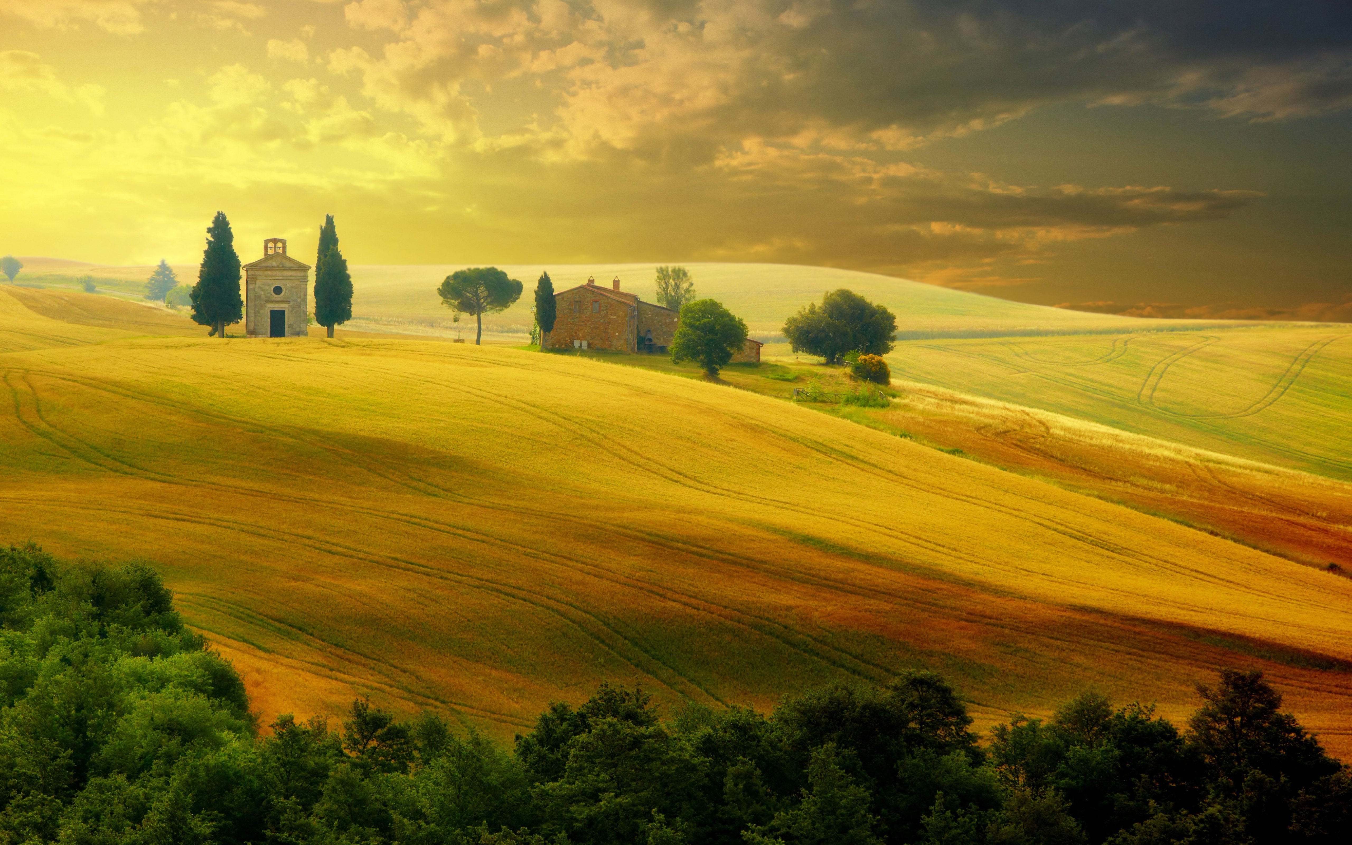 Tuscany HD Wallpaper