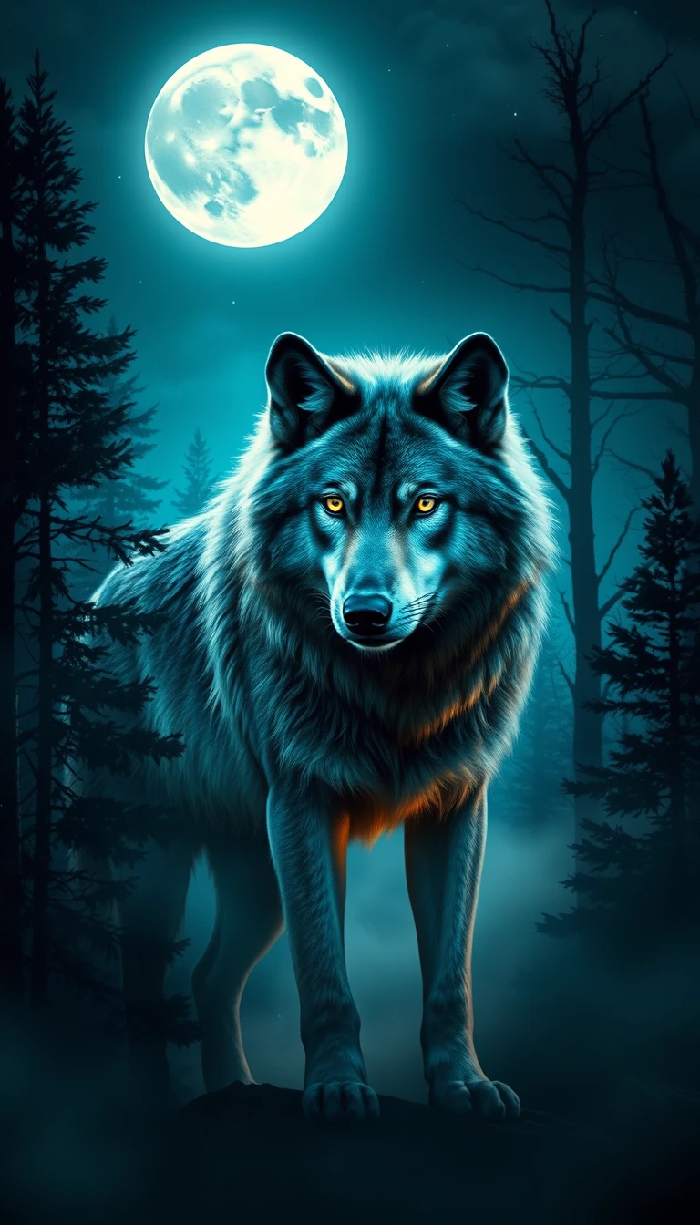 Really Cool Wolf Wallpaper