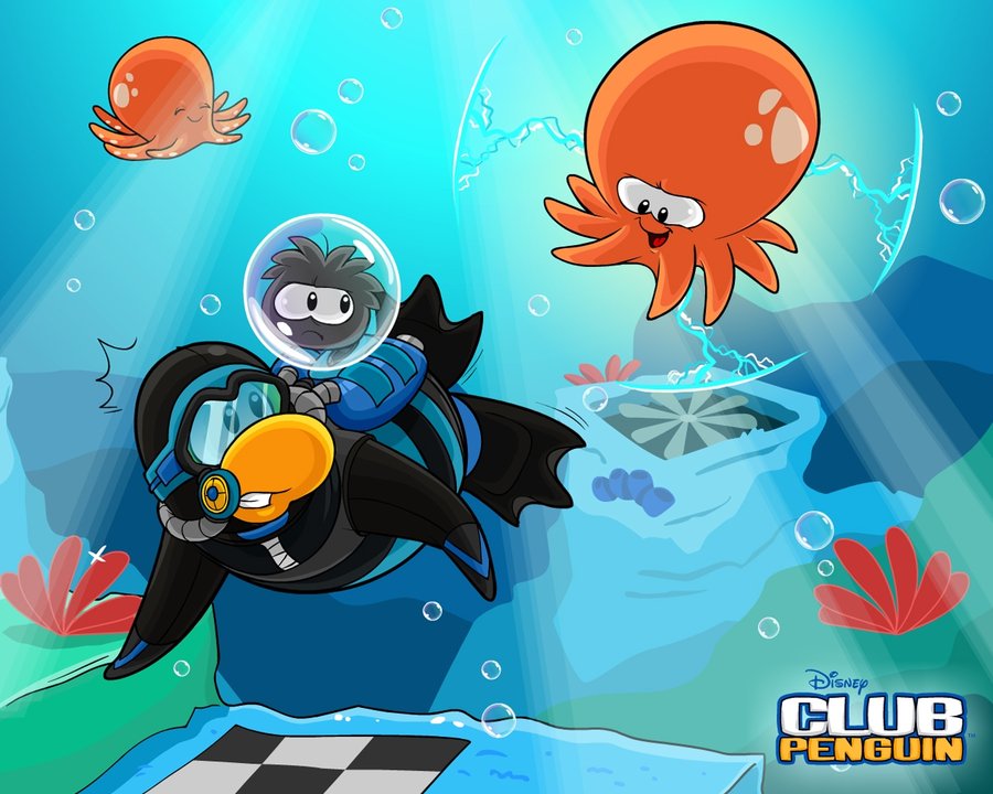 Club Penguin Wallpaper 5 by BlackY05h1
