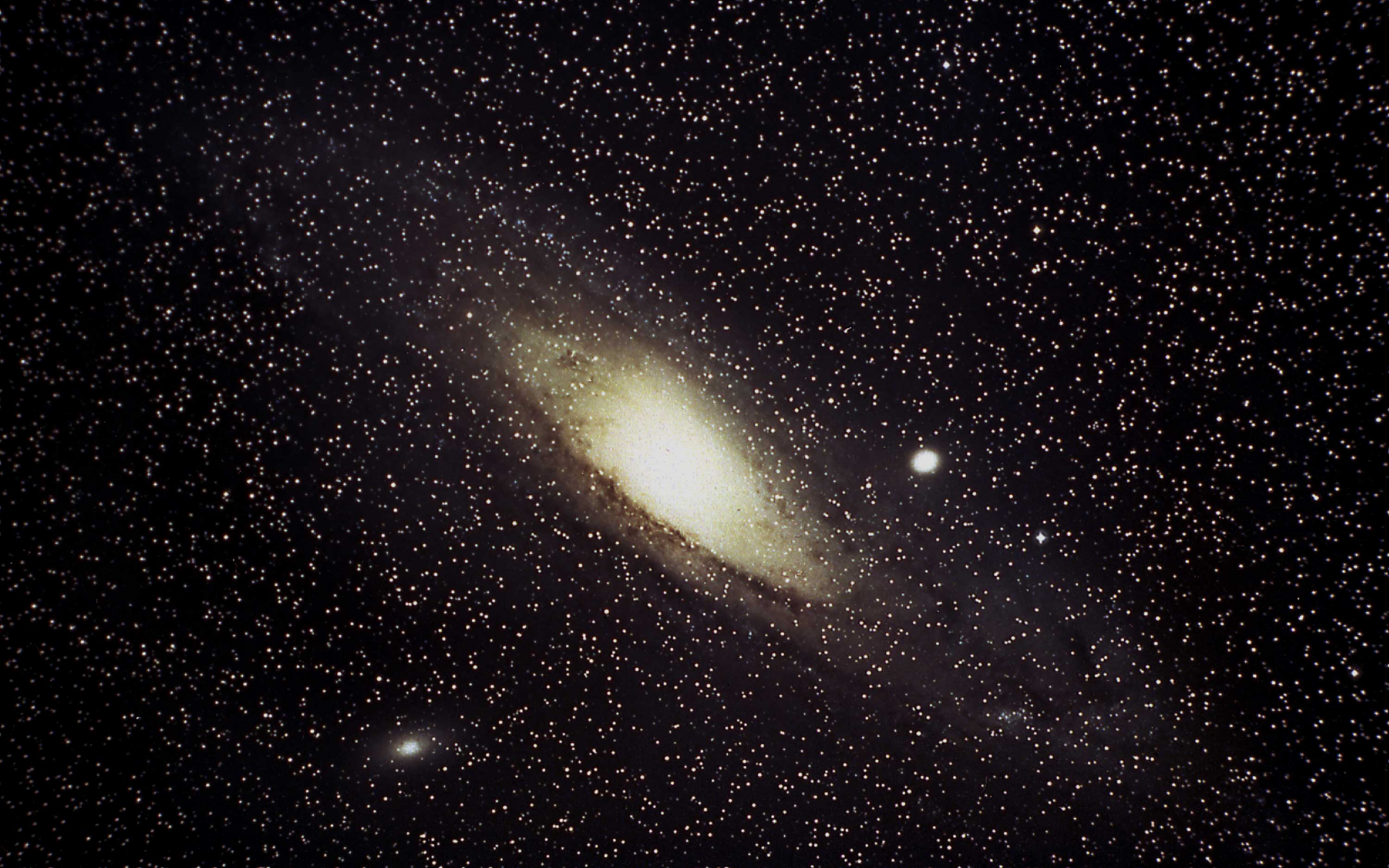Galaxy Wallpaper Andromeda Desktop Plas Stars