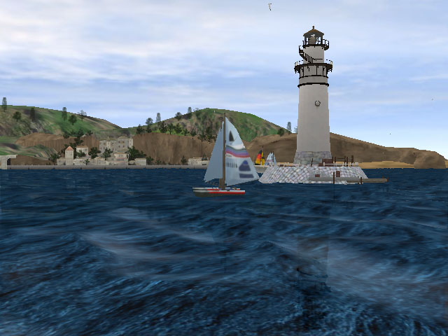 Screensaver 3d Sea Lighthouse