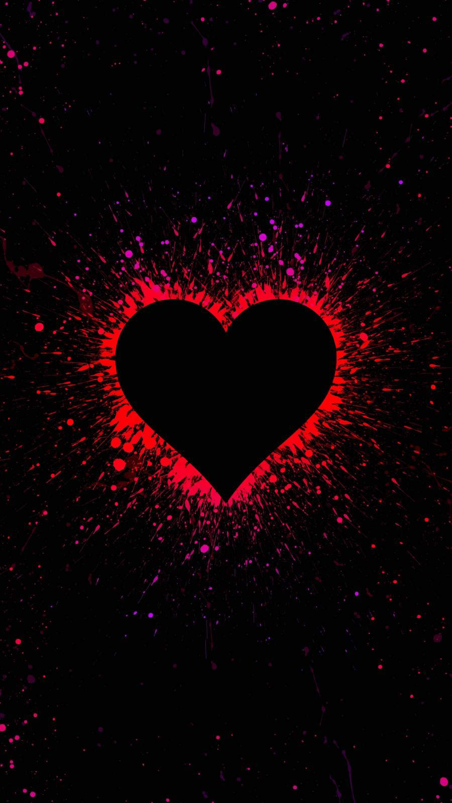 Black Heart Wallpaper