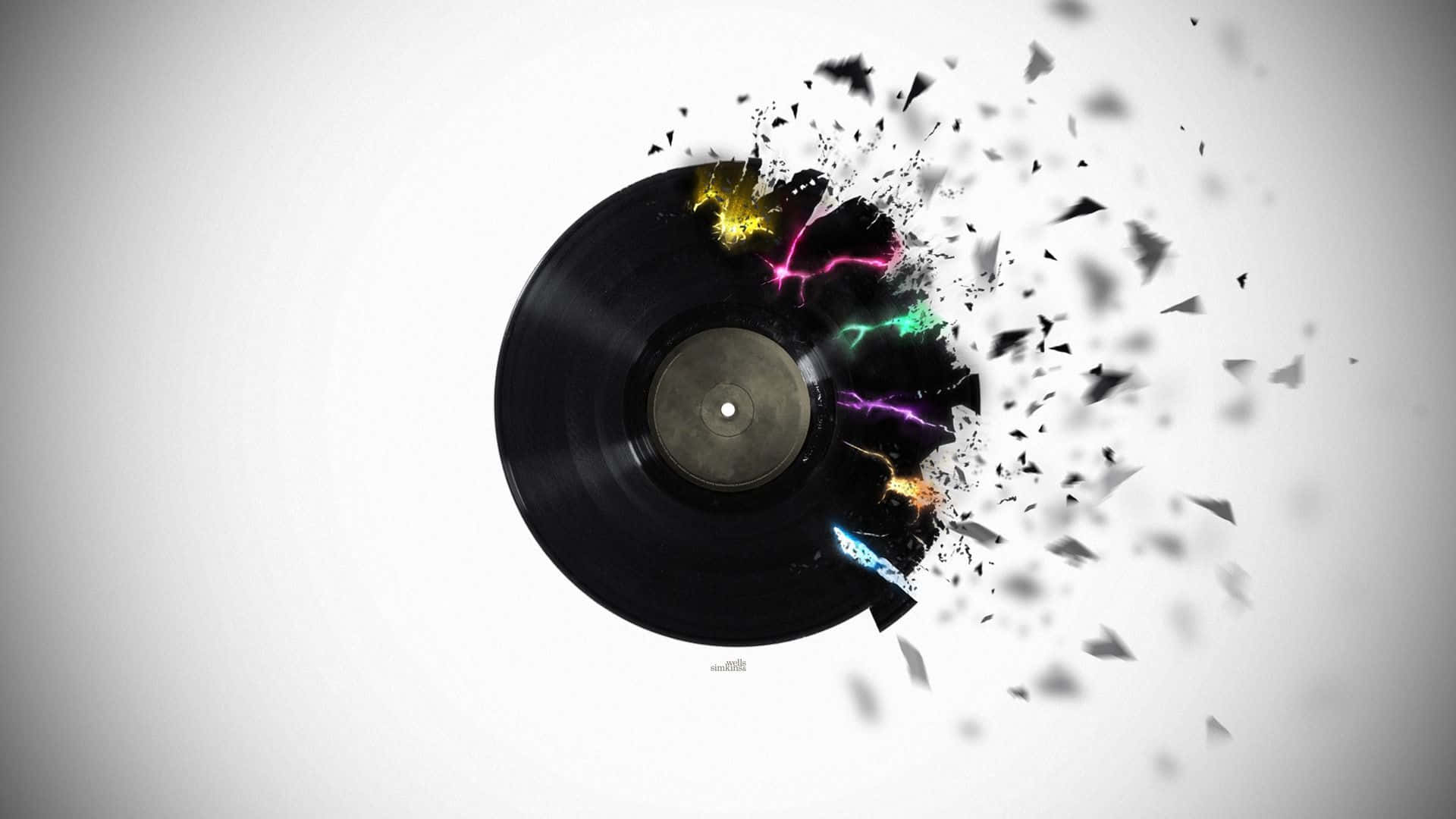 Vinyl Record Wallpaper