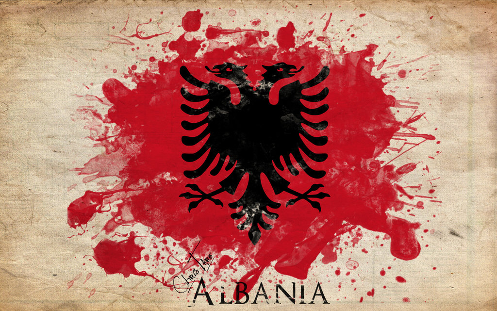 Albanian Flag By Chr1salbo