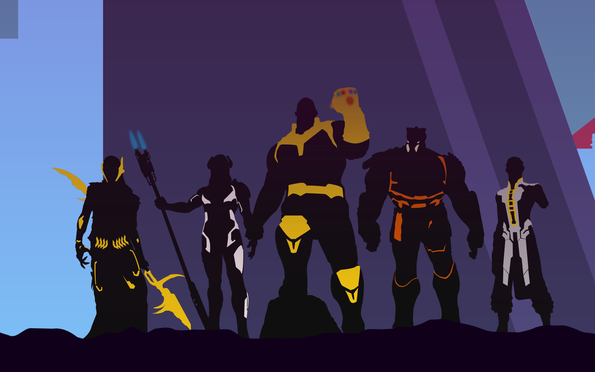 Avengers Infinity War Thanos Artwork Wallpaper HD