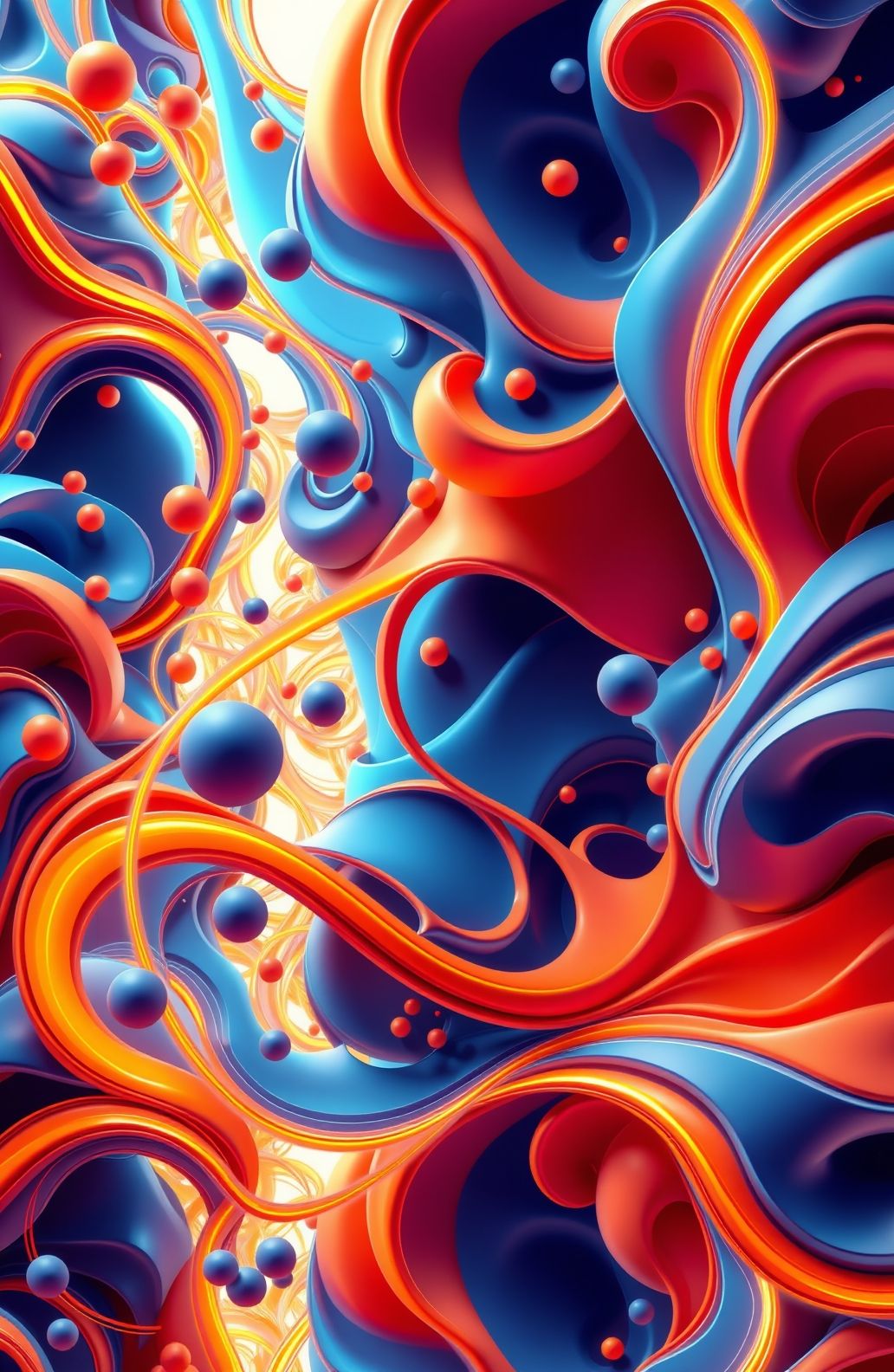 HD 3d Abstract Wallpaper