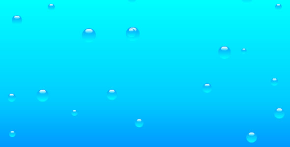 Animated Moving Bubbles Screensaver