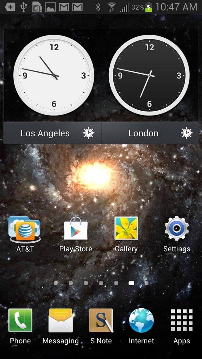 Interactive Live Wallpaper For Your Samsung Galaxy Note