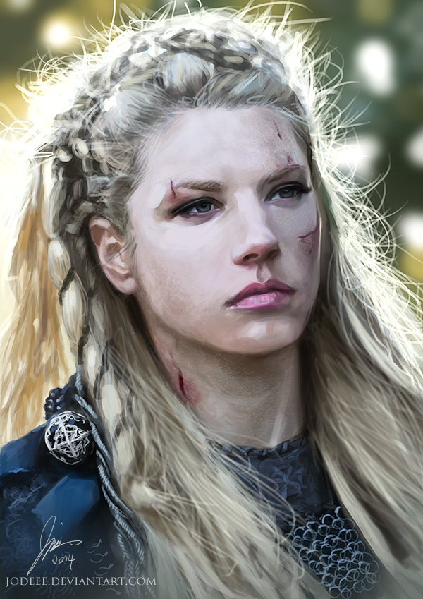 Lagertha Speed Painting By Jodeee