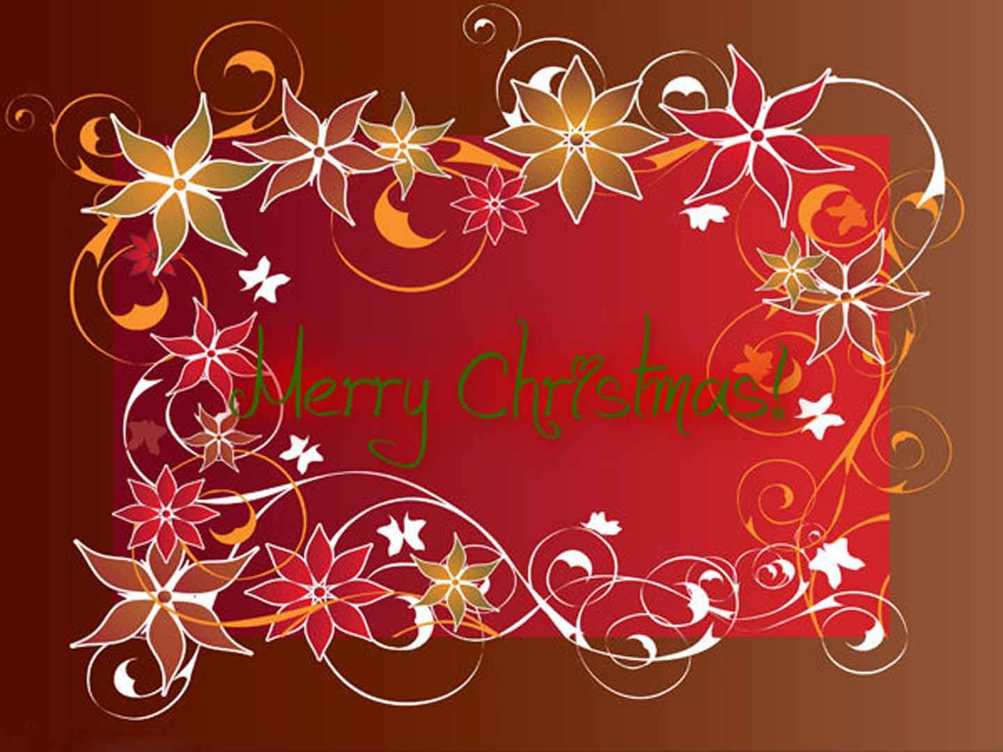 Merry Christmas Greeting Cards And