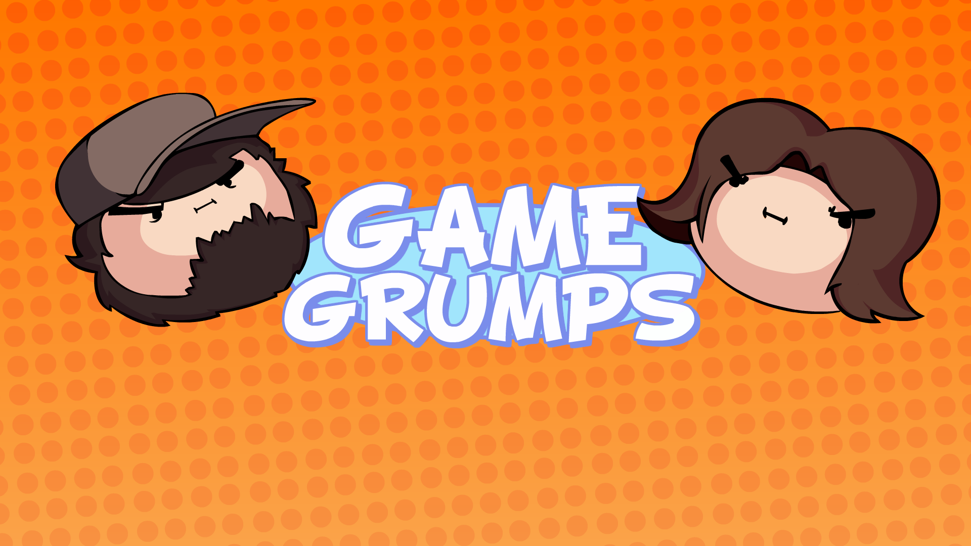 game grumps orange background