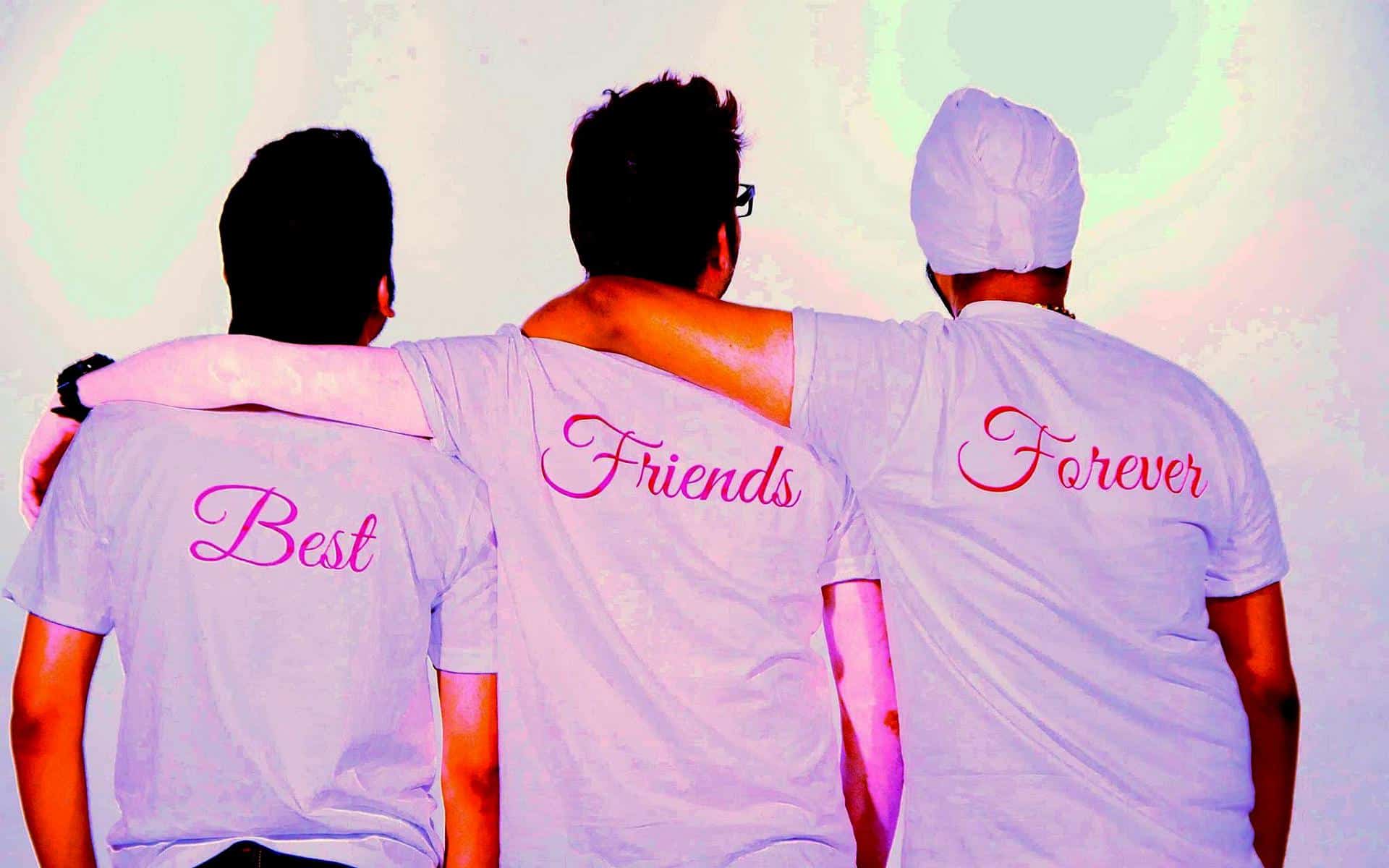 Best Friends Forever Background HD Wallpaper