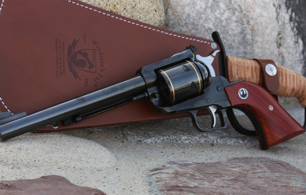 Wallpaper Ruger Super Blackhawk Magnum Revolver Machete