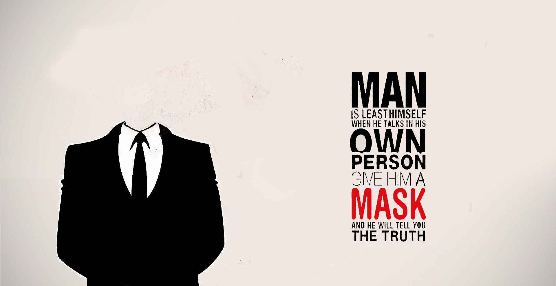 Anonymous Quote Oscar Wilde Wallpaper Jleb