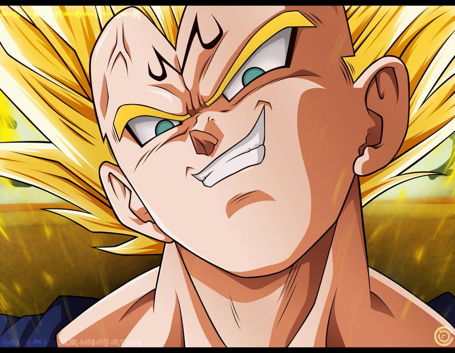 Majin Vegeta wallpaper I made  rdbz