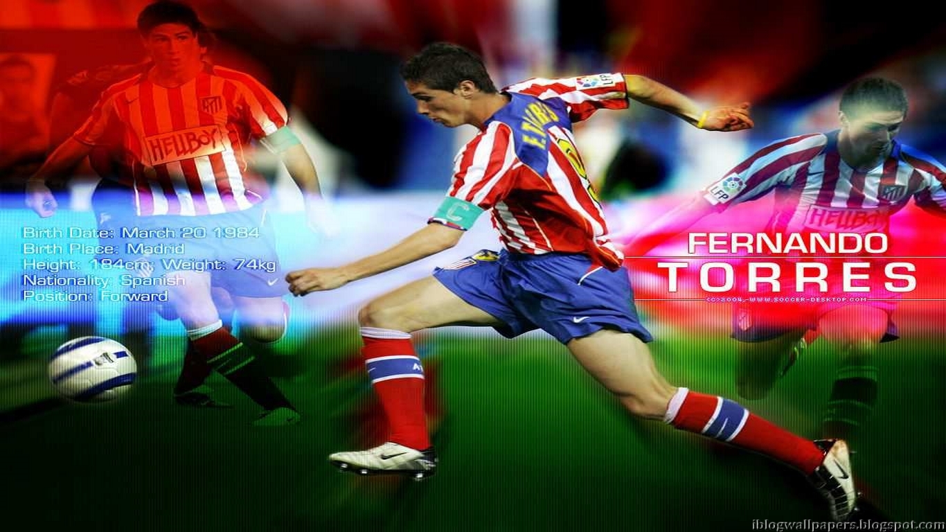 Fernando Torres Atletico Madrid Wallpaper HD