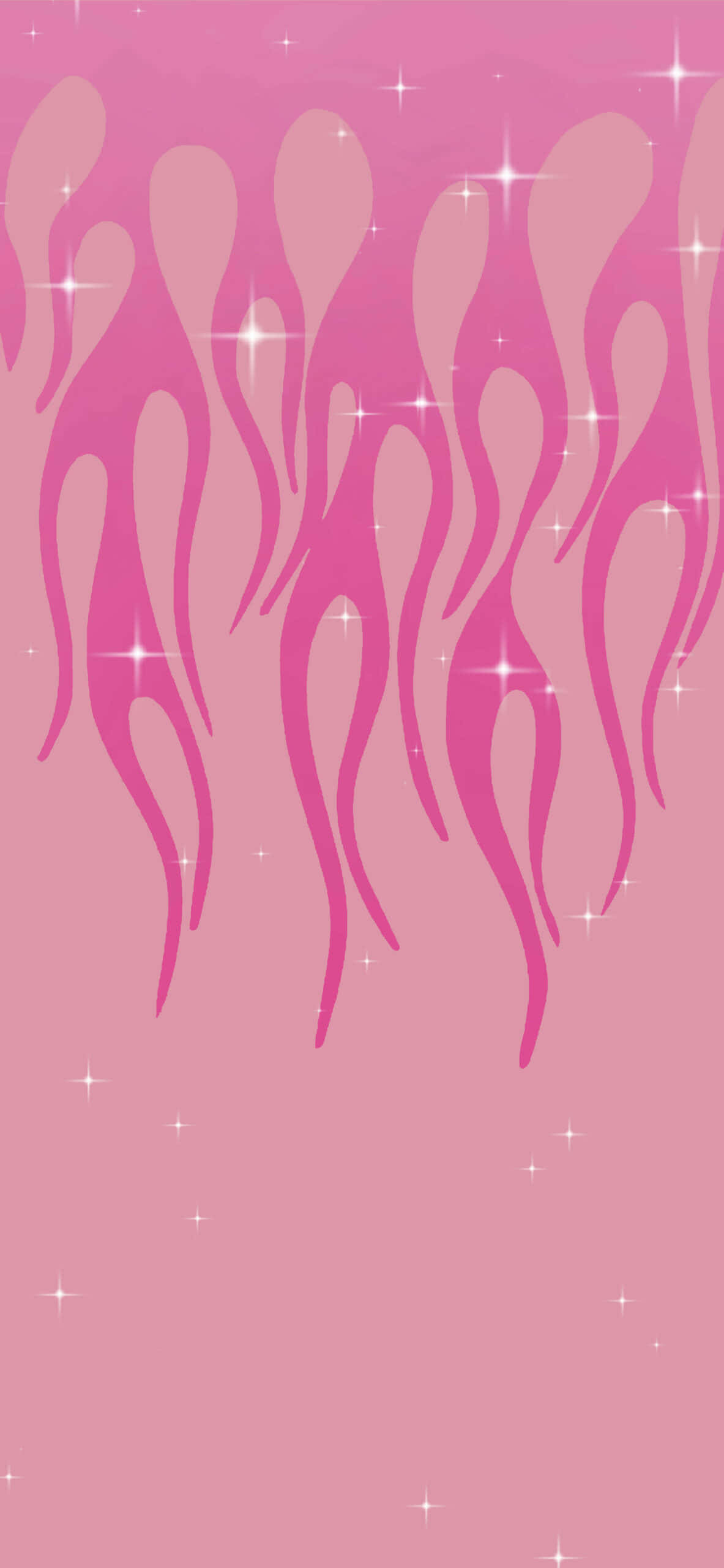 Pink Flames Wallpaper